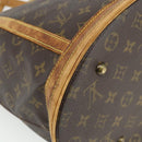 LOUIS VUITTON Monogram Bucket GM Shoulder Bag M42236 LV Auth 175952-9