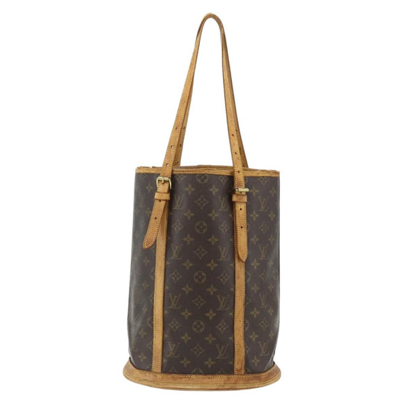 LOUIS VUITTON Monogram Bucket GM Shoulder Bag M42236 LV Auth 175952