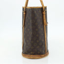 LOUIS VUITTON Monogram Bucket GM Shoulder Bag M42236 LV Auth 175952-3