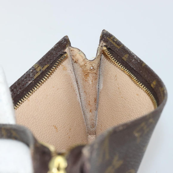 LOUIS VUITTON Monogram Bucket GM Accessory Pouch LV Auth 175953