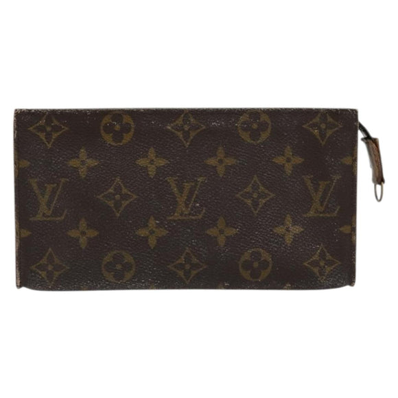 LOUIS VUITTON Monogram Bucket GM Accessory Pouch LV Auth 175953