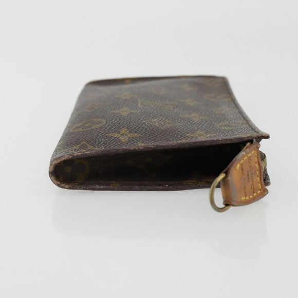 LOUIS VUITTON Monogram Bucket GM Accessory Pouch LV Auth 175953