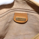 GUCCI Micro GG Supreme Shoulder Bag PVC Beige Gold 001 115 4916 Auth 175955-17