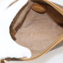 GUCCI Micro GG Supreme Shoulder Bag PVC Beige Gold 001 115 4916 Auth 175955-11