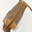 GUCCI Micro GG Supreme Shoulder Bag PVC Beige Gold 001 115 4916 Auth 175955-6
