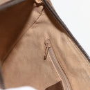 GUCCI GG Supreme Web Sherry Line Shoulder Bag PVC Beige Gold Auth 175956-20