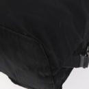 PRADA Backpack Nylon Black Silver Auth 175963-20