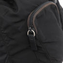 PRADA Backpack Nylon Black Silver Auth 175963-23