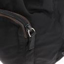 PRADA Backpack Nylon Black Silver Auth 175963-24