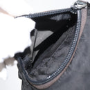 PRADA Backpack Nylon Black Silver Auth 175963-31
