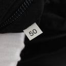 PRADA Backpack Nylon Black Silver Auth 175963-12