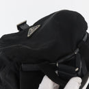 PRADA Backpack Nylon Black Silver Auth 175963-6