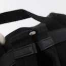 PRADA Backpack Nylon Black Silver Auth 175963-8