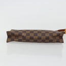 LOUIS VUITTON Damier Ebene Poche Toilette 26 Pouch N47543 LV Auth 175966-7