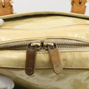 LOUIS VUITTON Monogram Vernis Summit Drive Hand Bag Perle M93514 LV Auth 175967-10
