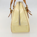 LOUIS VUITTON Monogram Vernis Summit Drive Hand Bag Perle M93514 LV Auth 175967-3
