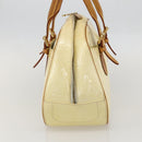 LOUIS VUITTON Monogram Vernis Summit Drive Hand Bag Perle M93514 LV Auth 175967-4