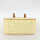LOUIS VUITTON Monogram Vernis Summit Drive Hand Bag Perle M93514 LV Auth 175967-5