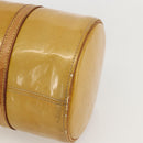 LOUIS VUITTON Monogram Vernis Bedford Hand Bag Beige M91006 LV Auth 175968-8