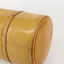 LOUIS VUITTON Monogram Vernis Bedford Hand Bag Beige M91006 LV Auth 175968-16
