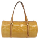 LOUIS VUITTON Monogram Vernis Bedford Hand Bag Beige M91006 LV Auth 175968-2