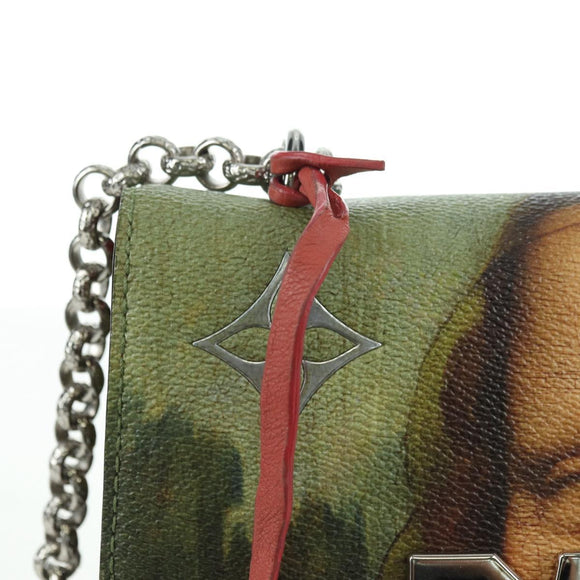 LOUIS VUITTON Masters Collection Poppy Petal Shoulder Bag PVC LV Auth 175975SM