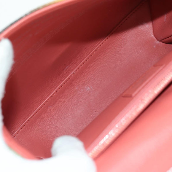 LOUIS VUITTON Masters Collection Poppy Petal Shoulder Bag PVC LV Auth 175975SM