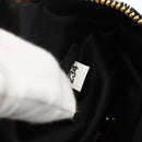 Miu Miu Pouch Nylon White Black Auth 175977A-12