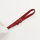 Miu Miu Pouch Nylon White Black Auth 175977A-7