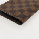 LOUIS VUITTON Damier Ebene Continental Clutch Wallet T61219 LV Auth 175980-16
