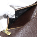 LOUIS VUITTON Damier Ebene Continental Clutch Wallet T61219 LV Auth 175980-19