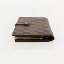 LOUIS VUITTON Damier Ebene Continental Clutch Wallet T61219 LV Auth 175980-4