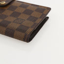 LOUIS VUITTON Damier Ebene Continental Clutch Wallet T61219 LV Auth 175980-7