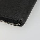 LOUIS VUITTON Taiga Zippy Coin Purse Coin Purse Ardoise M32617 LV Auth 175986-15