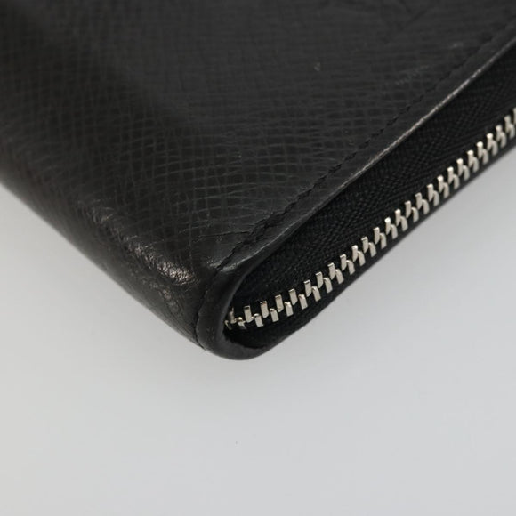 LOUIS VUITTON Taiga Zippy Coin Purse Coin Purse Ardoise M32617 LV Auth 175986