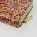 LOUIS VUITTON Vernis Leopard Zippy Coin Purse Broncorail M91484 LV Auth 175990-15
