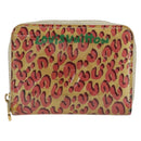 LOUIS VUITTON Vernis Leopard Zippy Coin Purse Broncorail M91484 LV Auth 175990-13