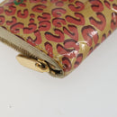 LOUIS VUITTON Vernis Leopard Zippy Coin Purse Broncorail M91484 LV Auth 175990-14