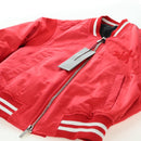 Christian Dior Bomber jacket Shawn Stussy Collaboration Nylon Red Auth 175991SM-15