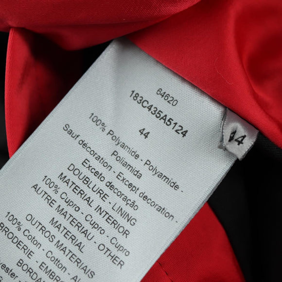 Christian Dior Bomber jacket Shawn Stussy Collaboration Nylon Red Auth 175991SM