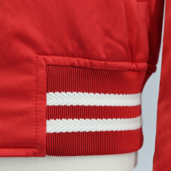Christian Dior Bomber jacket Shawn Stussy Collaboration Nylon Red Auth 175991SM
