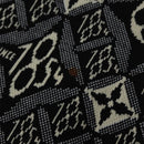 LOUIS VUITTON Pre Owned 1854 Print Knit Skirt Navy LV Auth 175993A-3