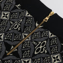 LOUIS VUITTON Pre Owned 1854 Print Knit Skirt Navy LV Auth 175993A-4