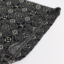 LOUIS VUITTON Pre Owned 1854 Print Knit Skirt Navy LV Auth 175993A-7