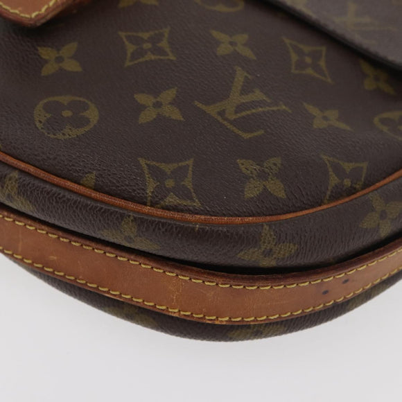 LOUIS VUITTON Monogram Jeune Fille GM Shoulder Bag M51225 LV Auth 175997