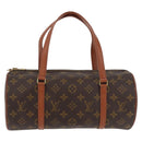 LOUIS VUITTON Monogram Papillon 30 Hand Bag M51385 LV Auth 176010A-13
