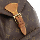 LOUIS VUITTON Monogram Montsouris MM Rugzak M51136 LV Auth 176013-20