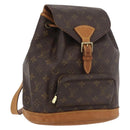 LOUIS VUITTON Monogram Montsouris MM Rugzak M51136 LV Auth 176013-1