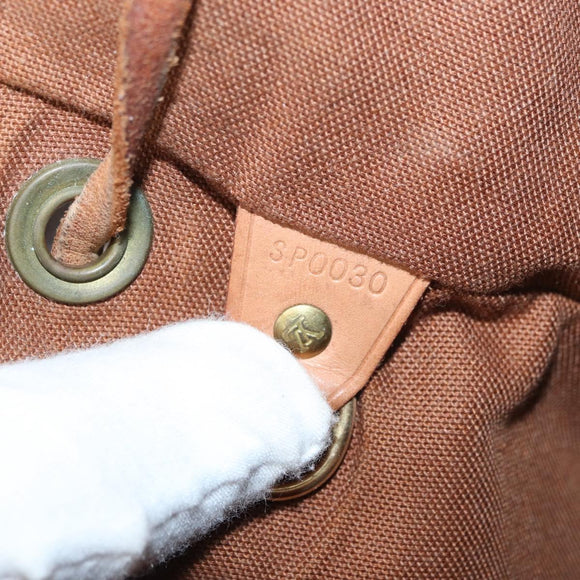 LOUIS VUITTON Monogram Montsouris MM Rugzak M51136 LV Auth 176013