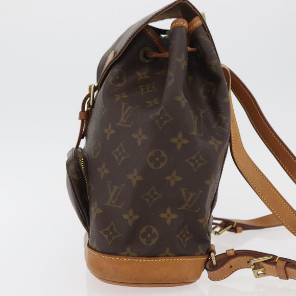 LOUIS VUITTON Monogram Montsouris MM Rugzak M51136 LV Auth 176013
